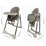 MIILUNA SCAUN DE MASA PLIABIL ANDROMEDA, GREY SuperHeroes ToysZone