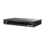 Switch 8 x RJ45 1G PoE, 1 x SFP 1G, 1 x RJ45 1G, 120W, Cloud Management - IP-COM G2210P-8-120W SafetyGuard Surveillance