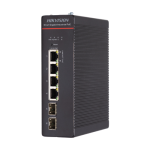 Switch industrial 4 x 1G PoE 802.3bt, 2 x SFP 1G, fara sursa, Management - HIKVISION DS-3T1506HP-SI-4P2F SafetyGuard Surveillance