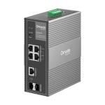 Switch industrial 4 x RJ45 1G PoE+/PoE++, 1 x SFP 1G, 1 x combo SFP/RJ45 1G, Managed - TP-Link Omada IES206GPP SafetyGuard Surveillance