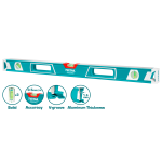 TOTAL - NIVELA CU BULA - 150CM - PRECIZIE 0,5MM (INDUSTRIAL) PowerTool TopQuality