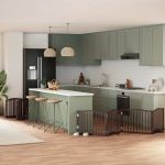 Poartă câini pliabilă cu ușă 10 panouri maro, 800 cm, lemn plop GartenMobel Dekor