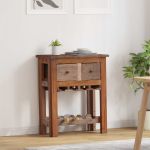 Dulap Maro 60 x 30 x 70 cm Lemn recuperat masiv GartenMobel Dekor