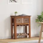 Dulap Maro 60 x 30 x 70 cm Lemn recuperat masiv GartenMobel Dekor