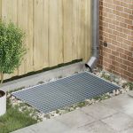 Grătar Argintiu 30 x 30 x 2 cm Oțel galvanizat prin imersie GartenMobel Dekor