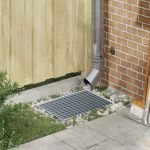 Grătar Argintiu 50 x 35 x 2 cm Oțel galvanizat prin imersie GartenMobel Dekor