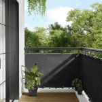 Paravan de balcon, antracit, 90x700 cm, 100% poliester oxford GartenMobel Dekor
