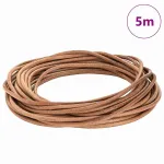 Cord din Piele Maro Ø5 mm x 5 m Piele GartenMobel Dekor
