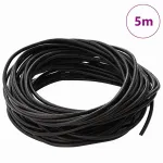 Cord din Piele Maro închis Ø3 mm x 5 m Piele GartenMobel Dekor