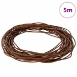 Cord din Piele Maro deschis Ø1,5 mm x 5 m Piele GartenMobel Dekor