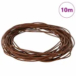 Cord din Piele Maro deschis Ø2 mm x 10 m Piele GartenMobel Dekor