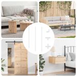 Țeavă PVC 12 pcs Alb 12,2 x 1,8 x 500 mm PP și PE GartenMobel Dekor