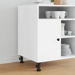 Picioare de mobilă Ajustabil 12 pcs Negru 46 x 46 x 128 mm PP GartenMobel Dekor