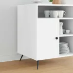 Picioare verticale 2 pcs Negru 56 x 56 x 100 mm Fier GartenMobel Dekor