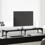 Suport pentru monitor Stejar Negru 105 x 23 x 15,5 cm GartenMobel Dekor