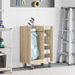 Dulap Golf cu roata Simplu Stejar Sonoma 65 x 45 x 98 cm GartenMobel Dekor