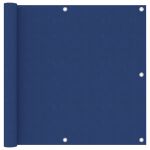 Paravan de balcon, albastru, 90 x 300 cm, țesătură oxford GartenMobel Dekor