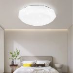 Plafoniera LED PL101/500WH, 51W, Diametru 49cm, Lumina Calda/Rece/Neutra, Alb ModernLight Concept