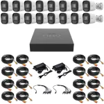 Sistem supraveghere Uniview, 16 camere, 2MP, Full HD, Accesorii montaj inclus, DVR, Vizualizare pe mobil SafetyGuard Surveillance