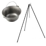 Set ceaun fonta cu trepied metalic, 16 L, Premium GartenVIP DiyLine