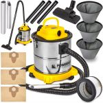 Powermat Aspirator industrial de cenușă 2 în 1 Powermat PM-ESP-2000 Mobalis Homvera