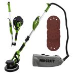 Masina de slefuit pereti girafa Procraft EX1050, 1.05 kW, 800-1750 rotatii, LED, 225 mm, sac colectare Innovative ReliableTools