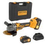 Polizor unghiular pe acumulator ROTOR RAG21 21V/3 Ah,820 W ,8500 rot/min,Brushless Innovative ReliableTools