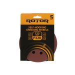 Disc abraziv pentru slefuitor cu excentric ROTOR 125 P220 set 5 Innovative ReliableTools