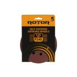 Disc abraziv pentru slefuitor cu excentric ROTOR 125 P240 set 5 Innovative ReliableTools
