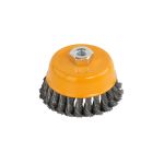 Perie de sarma tip cupa cu noduri rasucite ROTOR 100mm M14 Innovative ReliableTools