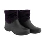 Cizme din PVC Femei Mov/Negru SET 10 PERECHI , Impermeabile, Antiderapante, Captuseala sintetica Innovative ReliableTools