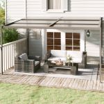 Pavilion cu acoperiș, antracit, 4x3x2,5 m, aluminiu și oțel GartenMobel Dekor