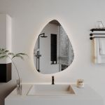 Oglinda LED Neregulata, Dezaburire, 50x70cm, Z001 Basic Touch ModernLight Concept