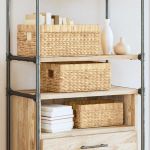 Coșuri de depozitare 3 pcs natural 40 x 30 x 18 cm GartenMobel Dekor