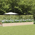 Jardinieră Creme 480 x 50 x 45 cm Oțel Galvanizat GartenMobel Dekor