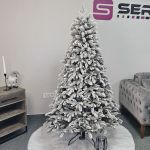 Brad artificial Christmas Deluxe by Sersimo, Global nins, mix 2D+3D, 180cm Household NewTrend