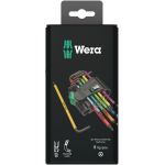 Set chei imbus cu profil TORX TX 967/9 multicolor 9 piese, Wera 05073599001 HardWork ToolsRange