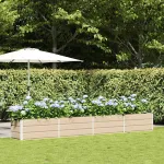 Jardinieră Creme 480 x 50 x 45 cm Oțel Galvanizat GartenMobel Dekor