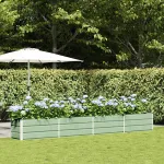 Jardinieră Verde pastel 480 x 50 x 45 cm Oțel Galvanizat GartenMobel Dekor