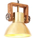 Lampă suspendată industrială, 25 W, arămiu, 19 cm, E27, rotund GartenMobel Dekor