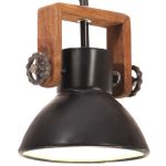 Lampă suspendată industrială, negru, 19 cm, 25 W, E27, rotund GartenMobel Dekor