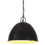 Lustră industrială vintage, negru, 31cm, rotund, 25W, E27 GartenMobel Dekor
