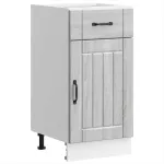 Dulap de bază de bucătărie „Lucca” Lemn prelucrat Sonoma gri GartenMobel Dekor