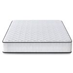 Saltea cu arcuri si husa de protectie, 7 zone confort, duritate H3 medie, inaltime 24 cm, alb,140x200 cm Household NewTrend