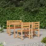Set mobilier pentru grădină, 4 piese, lemn masiv de tec GartenMobel Dekor