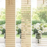 Jaluzea venetiană Manual Maro Deschis cu Model 213 x 40 cm PVC GartenMobel Dekor