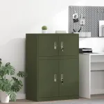 Dulap de depozitare Verde măsliniu 80 x 40 x 40 cm GartenMobel Dekor