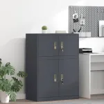 Dulap de depozitare cu depozitare Antracit 80 x 40 x 40 cm GartenMobel Dekor