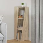 Raft lateral Stejar Sonoma 33 x 32 x 100,5 cm Lemn compozit GartenMobel Dekor