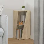 Raft lateral Stejar Sonoma 33 x 32 x 70,5 cm Lemn compozit GartenMobel Dekor